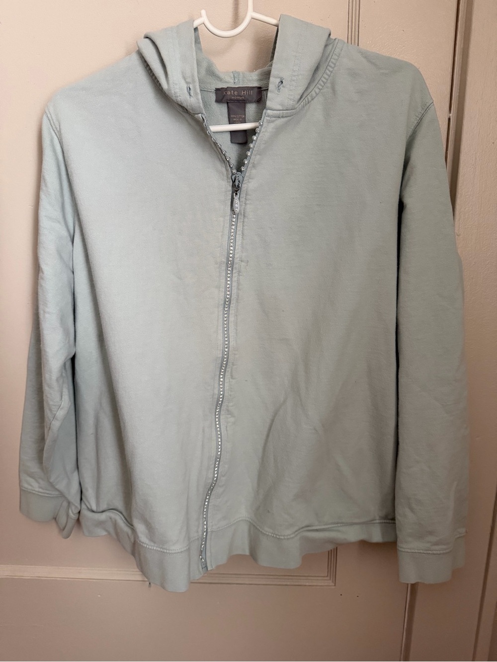 Kate Hill Women's Light Zip-Up Hoodie Jacket